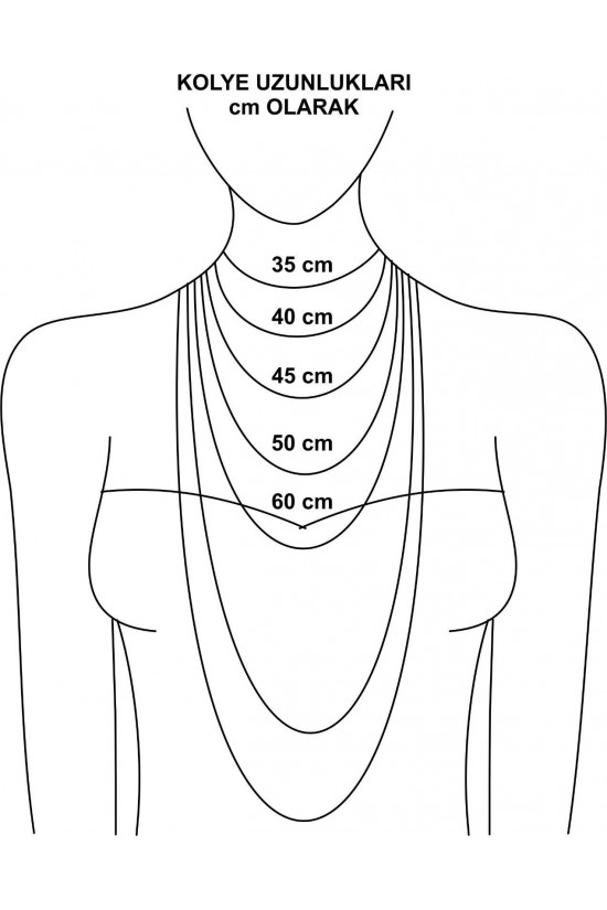 60 Cm Balık Sırtı Ezme Model Altın Kolye - AK0268